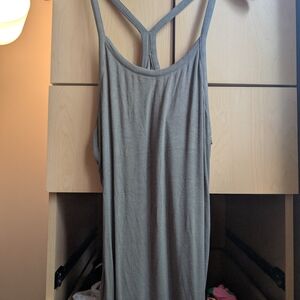 ZYIA Green Racerback Tank Top